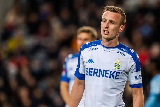 IFK Göteborgs Sebastian Ohlsson deppar