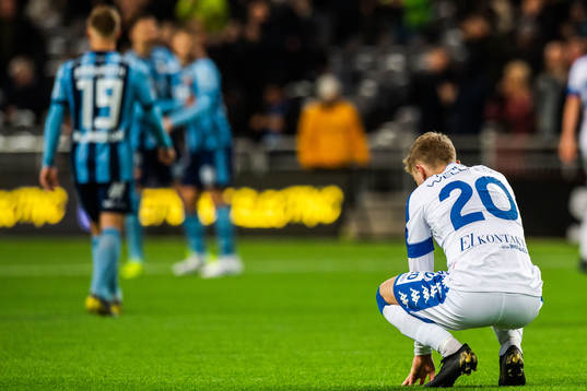 IFK Göteborgs Victor Wernersson deppar