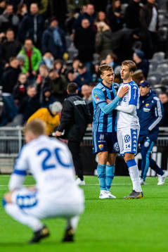 Djurgårdens Jesper Karlström och IFK Göteborgs Benjamin