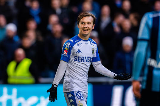 IFK Göteborgs Patrik Karlsson Lagemyr deppar