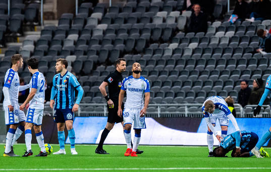 IFK Göteborgs Junes Barny deppar