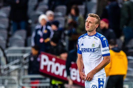 IFK Göteborgs Sebastian Ohlsson deppar