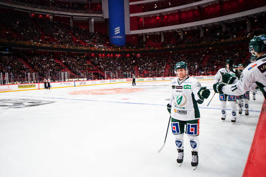 Färjestads Marcus Nilsson jublar