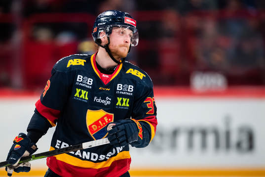 Djurgårdens Linus Hultström deppar