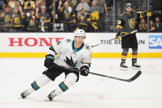 Gustav Nyquist of San Jose Sharks