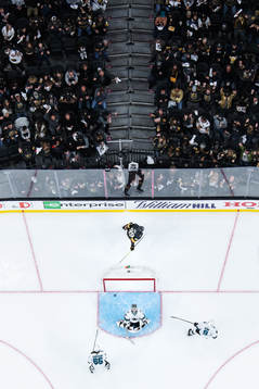 Alex Tuch of Vegas Golden Knights celebrates
