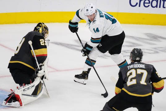 Gustav Nyquist of San Jose Sharks
