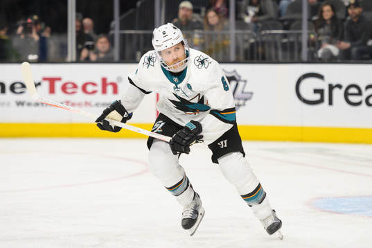 Joe Pavelski of San Jose Sharks