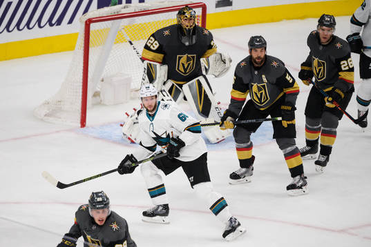 Melker Karlsson of San Jose Sharks