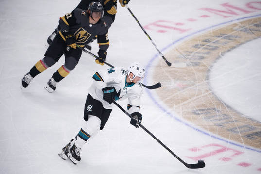 Gustav Nyquist of San Jose Sharks
