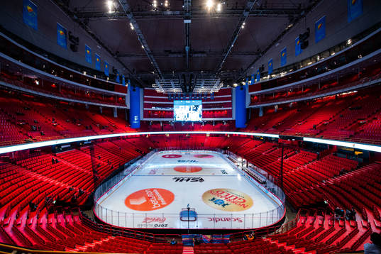 Generell vy över Globen