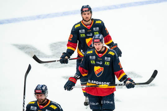 Djurgårdens Jakob Lilja och Emil Bemström deppar