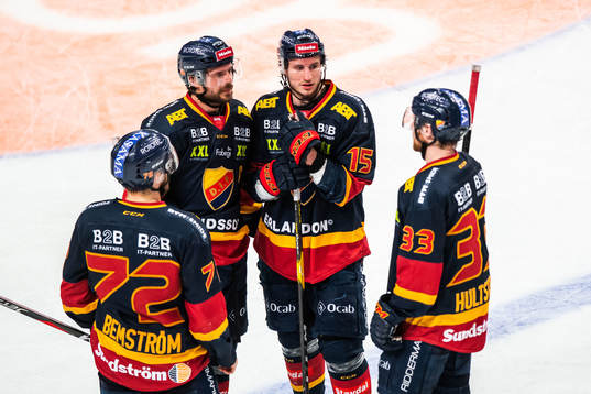 Djurgårdens Emil Bemström, Jacob Josefson, Jakob Lilja