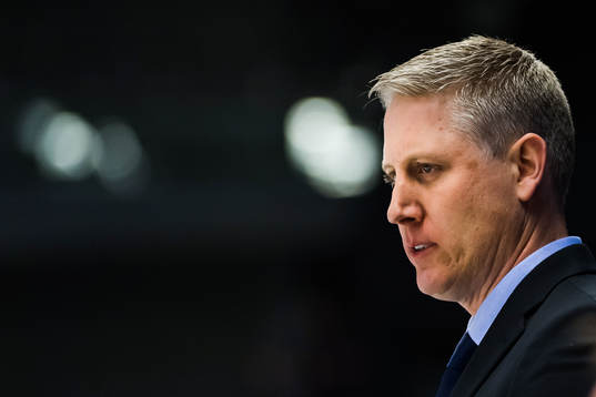 Sveriges förbundskapten Martin Dahlin
