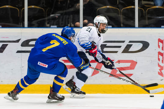 USAs Sean Farrell och Sveriges Tobias Björnfot