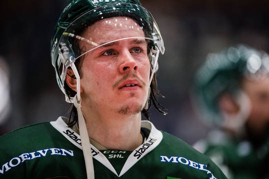 i190418 Färjestads Joakim Nygård deppar