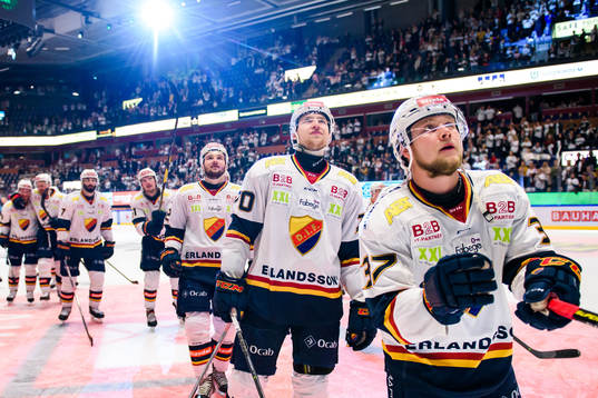 Djurgårdens spelare jublar
