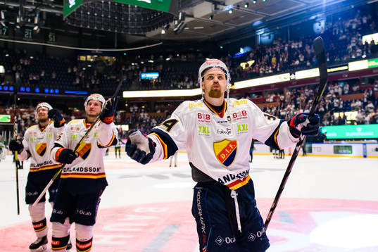 Djurgårdens spelare jublar