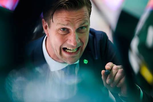 Färjestads tränare Johan Pennerborn