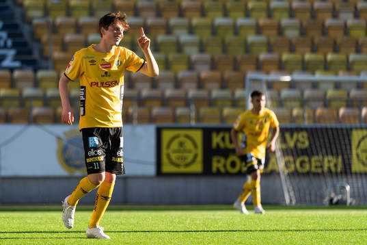 Elfsborgs Jesper Sandberg Hesselgren jublar