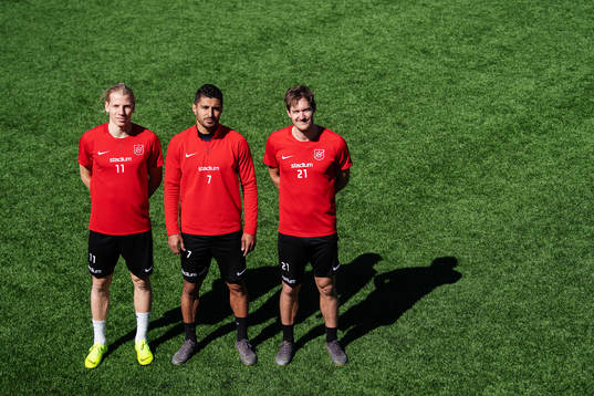 Gustav Ludwigson, Ailton Almeida och Victor Sköld