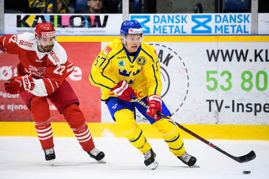 Markus Lauridsen of Denmark and Anton Wedin of Sweden