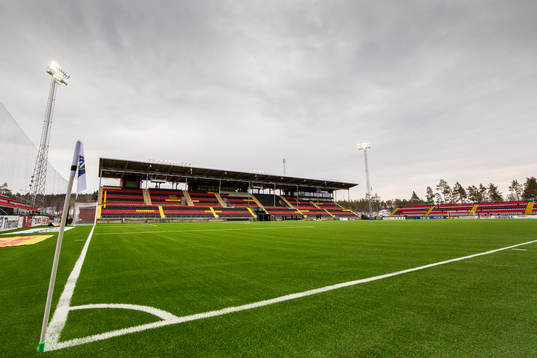 Vy över Jämtkraft Arena
