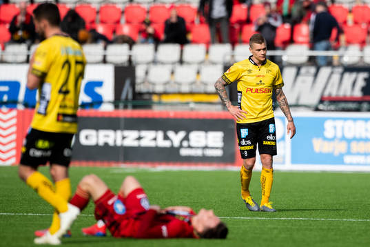 Elfsborgs Samuel Holmén deppar