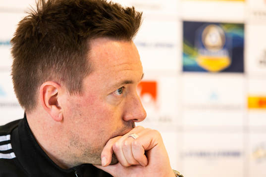Östersunds tränare Ian Burchnall