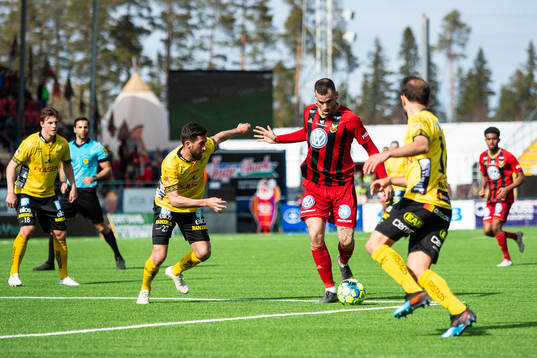 Elfsborgs Frederik Holst Östersunds Dino Islamovic