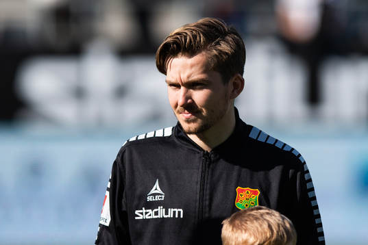 GAIS Andreas Östling vid line up
