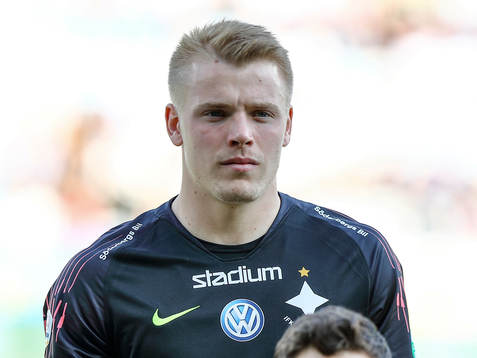 IFK Norrköpings målvakt Isak Pettersson