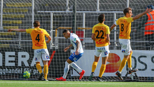 Mål 2-1 av IFK Norrköpings Jordan Larsson