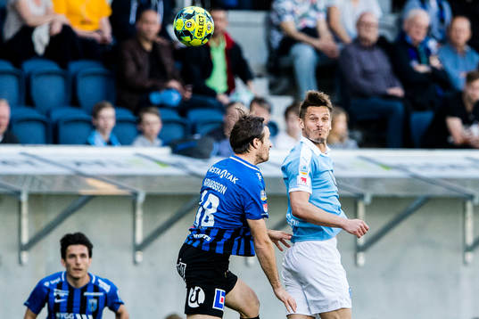 Sirius Jesper Arvidsson och Malmö FFs Markus Rosenberg