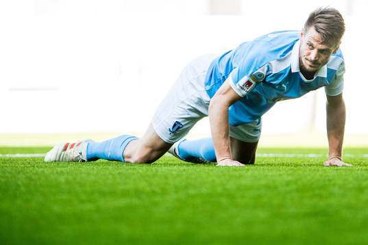 Malmö FFs Markus Rosenberg deppar