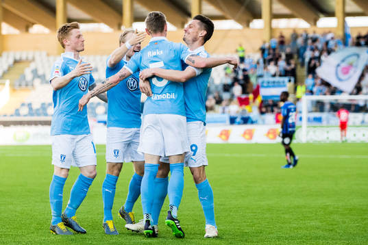 Malmö FFs Sören Rieks jublar