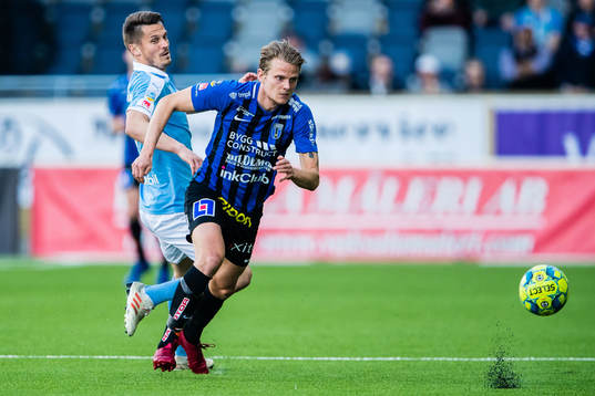 Malmö FFs Markus Rosenberg och Sirius Tim Björkström