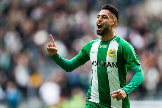 Hammarbys Imad Khalili jublar