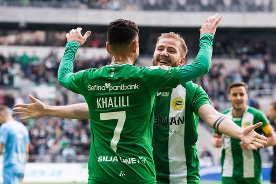 Hammarbys Imad Khalili jublar