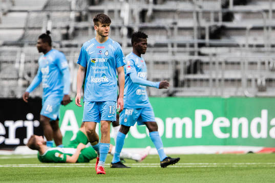 AFC Eskilstunas Wilhelm Loeper deppar