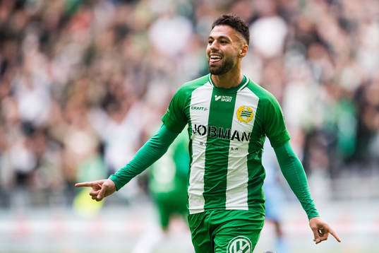 Hammarbys Imad Khalili jublar