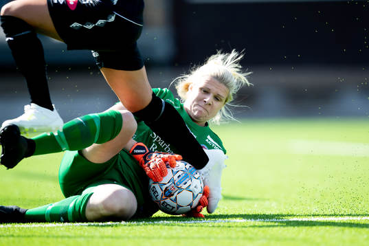 Eskilstunas målvakt Emelie Lundberg