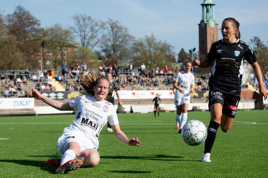 Eskilstunas Vaila Barsley mot Göteborgs Vilde Böe Risa
