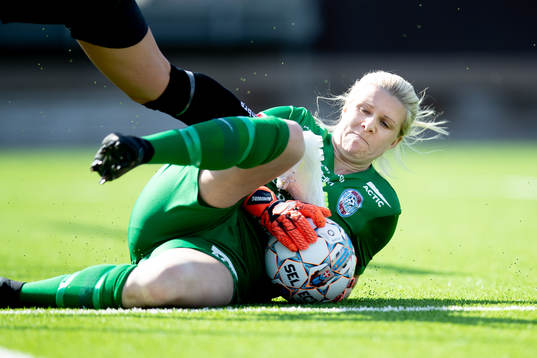 Eskilstunas målvakt Emelie Lundberg