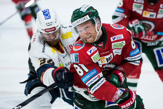 Djurgårdens Daniel Brodin och Frölundas Ryan Lasch