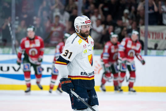 Djurgårdens Dick Axelsson  deppar