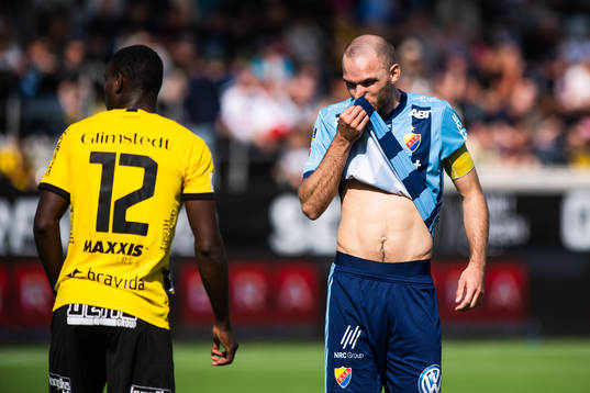 Djurgårdens Marcus Danielson deppar