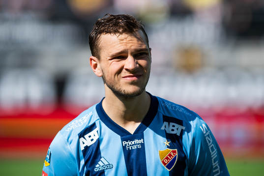 under fotbollsmatchen i Allsvenskan mellan Häcken och