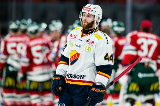 Djurgårdens Mattias Guter deppar