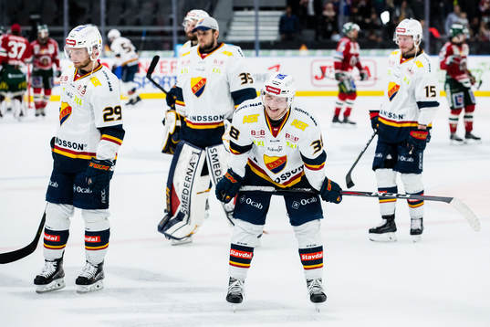 Djurgårdens Sebastian Strandberg, Olle Alsing och Jakob